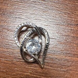 I love you to the moon and backack pendent